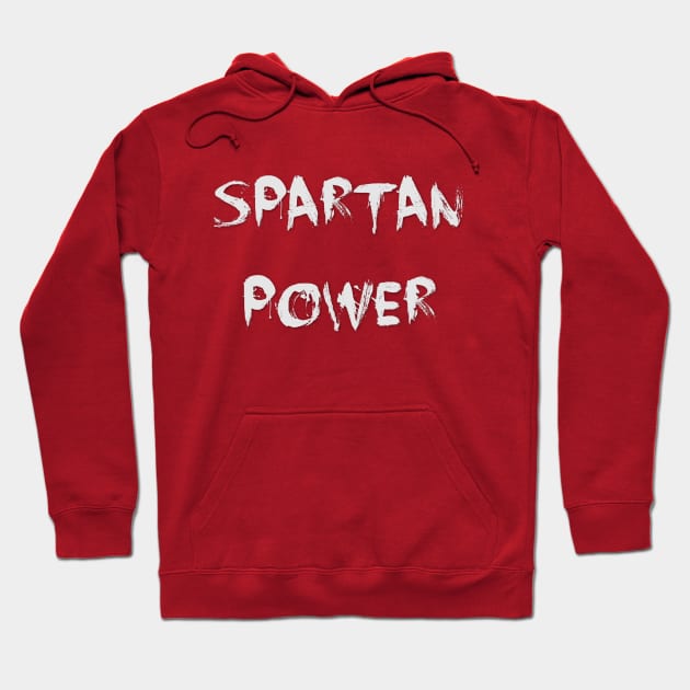 Spartan Power This is Sparta Hoodie by DesignsbyZazz
